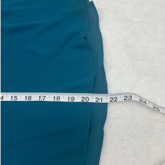 Torrid Strappy Blouse Size 4 Top Sheer Shirt Flowy V-Neck Adjustable Straps - Picture 7 of 9